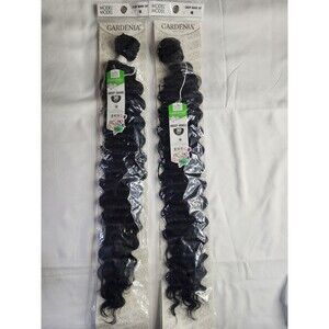 Model Model Gardenia Deep Wave Hair Extension 30-Inch (2pack)